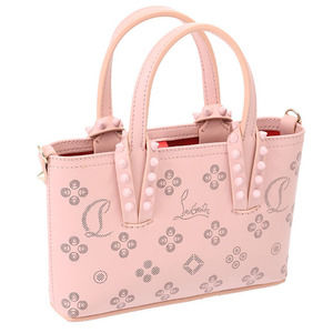 Christian Louboutin Cabata Nano Crossbody Shoulder Bag Rose Pink